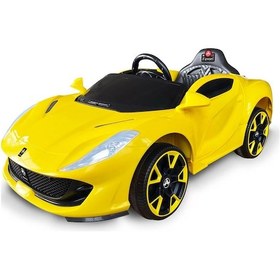 Resim Akar Oyuncak Favori 12 V Uzaktan Kumandalı Akülü Araba Sarı B3969953823N1 