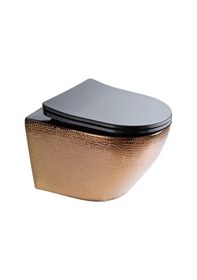 Resim Paluci Jasmine Rose Gold Kanalsız Asma Klozet 