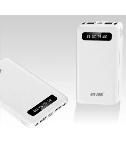 Resim Turgut Ticaret Jnuobi Dy-25 10,000 Mah Taşınabilir Şarj Aleti Powebank 2xusb Ledli 