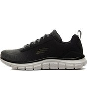 Resim Skechers Track Ripkent Memory foam Hafızalı Taban Siyah Haki Günlük Erkek Spor Ayakkabı 