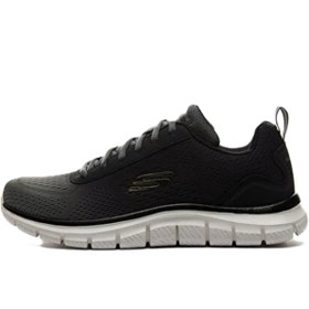 Resim Skechers Track Ripkent Memory foam Hafızalı Taban Siyah Haki Günlük Erkek Spor Ayakkabı 
