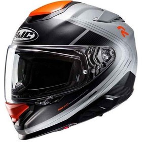 Resim Hjc Rpha71 Frepe Mc7sf Kapalı Kask Siyah - Gri - Turuncu 