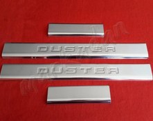 Resim Markadan Dacia Duster Krom Kapı Eşiği 2018 Sonrası 4 Parça Paslanmaz Çelik 