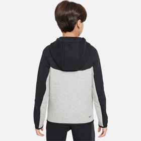 Resim Nike Sportswear Smooth Tech Fleece Full-Zip Hooded Çocuk Ceket 