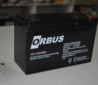 Resim 12V\u002F7.2Amper UPS Aküsü Orbus 
