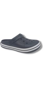 Resim Cflex 22233 Unisex Siyah Beyaz Siyah Sabo Terlik Sandalet 