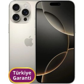 Resim Apple iPhone 16 Pro Max TR Garanti | 256 GB Natürel Titanyum 