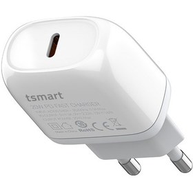 Resim Tsmart TS-PDE20 Type-C PD 20 W Seyahat Hızlı Şarj Cihazı 