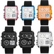 Resim Bosphorusboutique02 Skmeı 2021 Kadran Spor Saati, Şeffaf Pembe, 30 Metre Sualtı, 3 Hareketli, Erkek Çok Renkli 