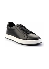 Resim Bambi Siyah Leather Erkek Casual Ayakkabı E01380110243 Siyah 