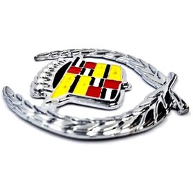 Resim BsElektronik Etiketçilere Cadillac Metal Döküm Arma 6.5 Cm Boyunda (461357322) 