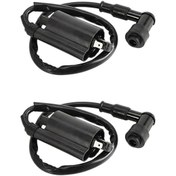 Resim 2x Motosiklet Ateşleme Bobini Gs125 Gn125 Vx250 Virago 1100 Xv1100 Xv-1100 1995-2007 Yeni İçin Uygundur 
