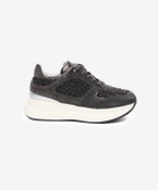 Resim Greyder Kadın Antrasit Hakiki Deri Spor Ayakkabı 5K2SA34411 