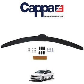 Resim Cappafe Skoda Rapıd Ön Kaput Koruyucu Rüzgarlığı 4Mm Akrilik Abs 