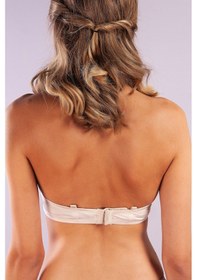 Resim Moon Wear Gala Balconette Foam Cup Lace Bra, Ten Konforlu Ve Şık Sütyen, Strapless Çok Renkli 