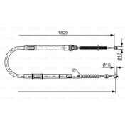 Resim BOSCH 1987477545 El Fren Teli Arka Sol Avensis 97-00 