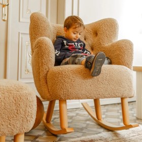 Resim Daısy Sallanan ve Puf Emzirme Koltuğu 