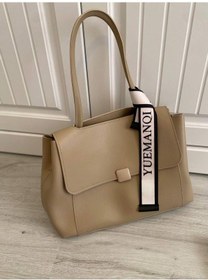 Resim Kadın Yavru Çantalı Askılı Pinterest Model El Ve Omuz Çantası Bej 