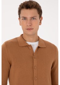 Resim U.s. Polo Assn. Erkek Hırka Triko 50313690-vr233 Bisküvi 