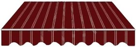 Resim Geri çekilebilir Su Geçirmez ve Sağlam Kumaş Açık Teras Tente Manuel/Elektrik Lacivert 2x1.5m 