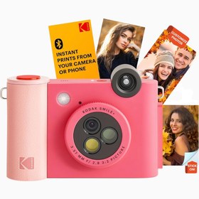 Resim Smile+ 10MP Anında Kamera ve Bluetooth Fotoğraf Yazıcısı - Pembe 