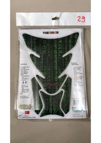 Resim Motosiklet Tank Pad Depo Üstü Stıcker Depo Pedi 22 