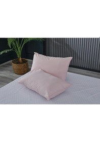 Resim Doqu Home Colourful Yastık Kılıfı 50 x 70 Cm Pudra 