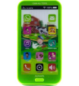 Resim Oyuncak Cep Telefonu Işıklı Sesli Türkçe 