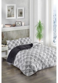 Resim Renkli Desenli Tek Kişilik Yorgan Peluş Çift Taraflı Yastık Kılıflı Çarşafsız 06 