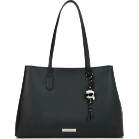 Resim Karl Lagerfeld %58 Polyester, %42 Poliüretan Siyah Kadın Omuz Çantası B1W30001999 