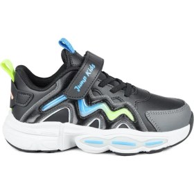 Resim Jump 3198 Siyah Erkek Çocuk Sneaker Spor Ayakkabı 