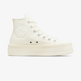 Resim Converse Chuck Taylor All Star Modern Lift Platform Canvas Kadın Krem Sneaker 
