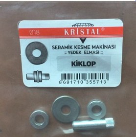 Resim Kristal Seramik Kesme Makinası-kiklop Yedek Elmas Takımı 1 Tk N11.493 