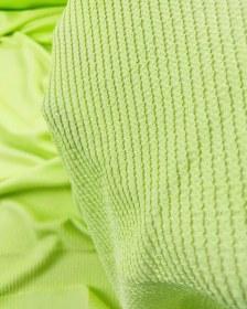 Resim Bürümcük Jarse Puf Neon Yeşilen: 120 Cm-2097 Renkli 