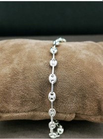 Resim Omar Silver Unisex 4,5Mm Arpa Gemici Gümüş Bileklik 5,20 Gr 