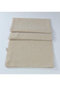 Resim Miray Büyük Boy Pano Pamuk Eşarp - 120 X 120 - 0618 Krem 