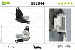 Resim SİLECEK MOTORU ARKA PEUGEOT 106 II 1A -1C SİLECEK MOTORU BİNEK 