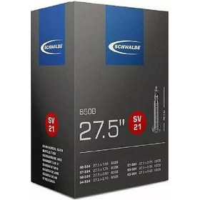 Resim Schwalbe Sv21 27.5x1.50 - 27.5x2.40 Bisiklet İç Lastik Prest 