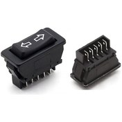 Resim Universal Cam Açma Kapama Dügmesi Anahtari 5Pin Rocker 7700676698 551743269 