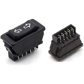 Resim Universal Cam Açma Kapama Dügmesi Anahtari 5Pin Rocker 7700676698 551743269 
