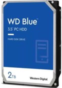 Resim WD Blue WD20EZAZ 3.5" 2 TB 7200 RPM SATA 3 HDD 