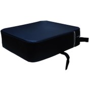 Resim Dining Chair Boosters Cushions Chair Increasing Cushions Chair Heightening Cushions for Boys Girls Toddler Leather pvc black 