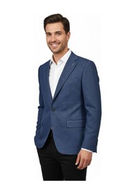 Resim Suitmen Erkek Tek Spor Ceket Çift Yırtmaçlı Bgl-st04982 Petrol 