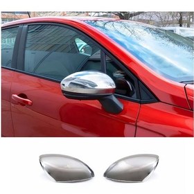 Resim Ebal Otomotiv Renault Megane 4 Krom Ayna Kapağı 2 Parça 2015 Üzeri Paslanmaz Ç. 