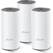 Resim TP-Link Deco E4 (3-Pack) | Wi-Fi 5 Mesh Sistemi | AC1200 Mbps Hız | Fiber Uyumlu | Çift Bant | 100 Mbps Port | 100 Cihaz Desteği | 370 m² Kapsama | WPA3 | Mobil Uygulama ile Kolay Kurulum 