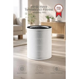 Resim Torima Akıllı Hava Temizleyici Filtresi TAP-500 Pro Gri Filtre 