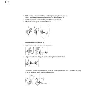Resim Plantronics 206110-101 Kulaklık Voyager 5200 UC, 1 Siyah 