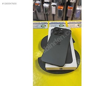 Resim Apple iPhone 15 Pro İkinci El TR | 128 GB | Siyah 