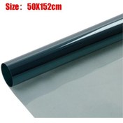 Resim 152 Cm X 50 Cm Araba Vlt20%-75% Kanatlı Pokromik Film Güneş Koruma Tonu Yapı Film Levhası Otomatik Folyo Etiket 