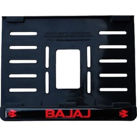 Resim Gear5 Plastik Plakalık Kırmızı - Bajaj 15x24 